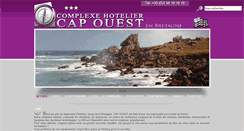 Desktop Screenshot of hotelcapouest.com
